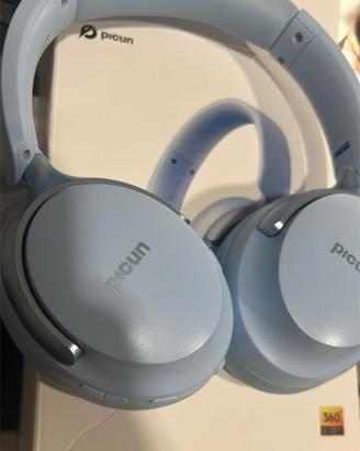 Picun Cuffie Bluetooth Picun Blu – Nuove Mai Usate