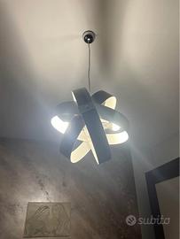 Lampadario + 2 lampade da comodino