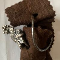 Anello salvagoccia in argento