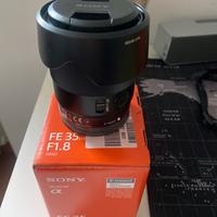 SONY obiettivo fotografico 35mm con imballo
