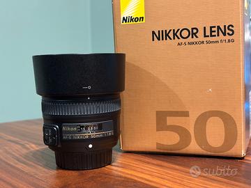 Obiettivo Nikon AF-S 50 1.8 G