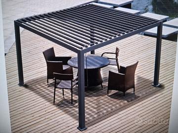 pergola bioclimatica alluminio 