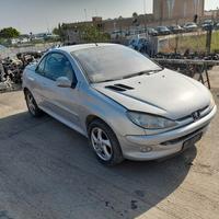 PEUGEOT 206 CC 1.6 BENZ 03 RICAMBI 