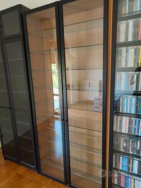 Libreria con ante a vetro