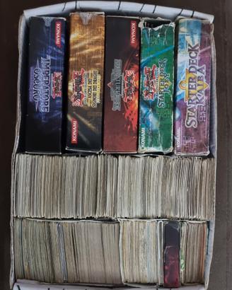 Lotto carte Yu‑Gi‑Oh!  Deck misti per collezione