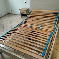 Letto una piazza e mezza con rete elettrica