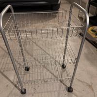 Carrello con ruote portatutto carrellino