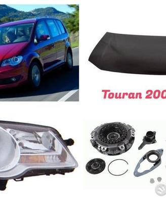 Vw Touran musata cofano fanale frizione freni 06-