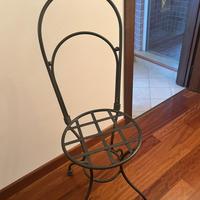 Sedia in ferro battuto