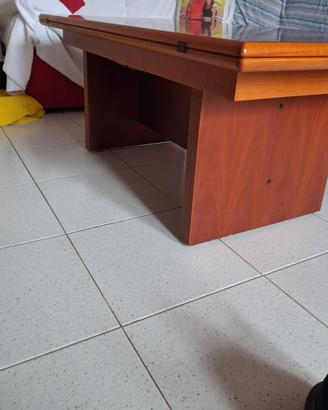 tavolino alzabile e allungabile