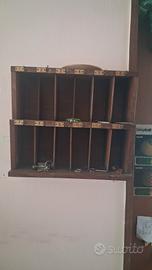 cassetta porta lettere albergo vintage 