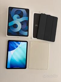 IPad Air 4 generazione Sky Blue pari al nuovo
