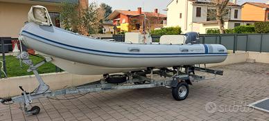 gommone motore e carrello