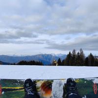 Tavola Snowboard Shokk con attacchi morbidi