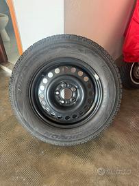Gomme invernali con cerchi in ferro