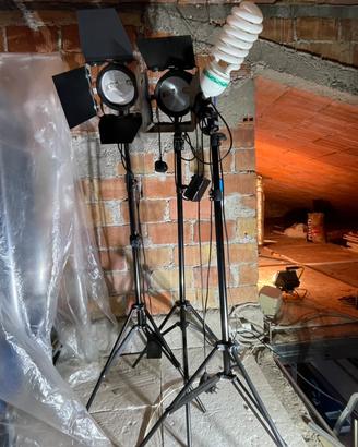 Attrezzatura amatoriale fotografo