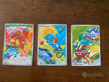 Trio pokemon “Primi compagni di avventura”