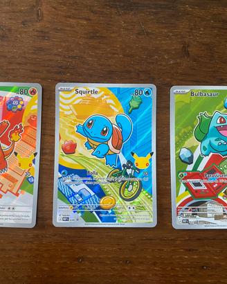 Trio pokemon “Primi compagni di avventura”