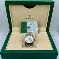 ROLEX DATEJUST 126300 JUBILEE FULL TOP CONDITION