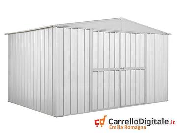 Box in lamiera di Acciaio 360x260cm 9mq bianco