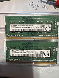 RAM 16GB 2X8 DDR4 3200MHz SO-DIMM