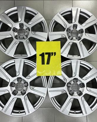 RL107 Cerchi usati originali Audi da 17" 5x112