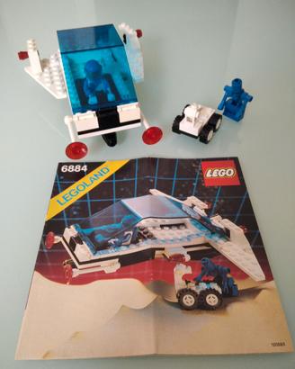 Set lego space/spazio 6884 completo con figure e i