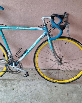 bici da corsa vintage moser taglia 52