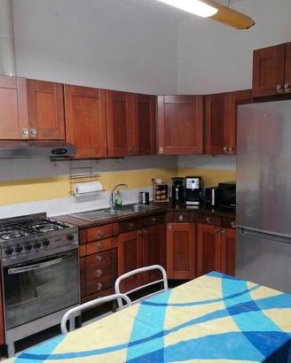 Cucina anni 70 in legno
