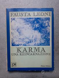 LIBRO "KARMA UNA REINCARNAZIONE" FAUSTA LEONI