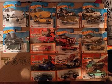 lotto 11 modellini Porsche 1:64