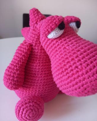 Pupazzo drago fatto a mano
