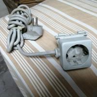 prolunga elettrica con spina e presa Schuko.