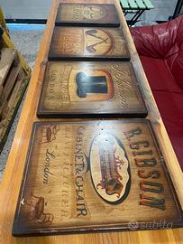 Quadri insegne decorative vintage