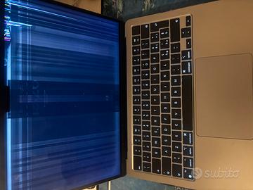 Macbook air m2 8/256 - SCHERMO ROTTO