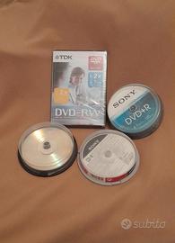 DVD Sony-Coop-TDK, CD Sony