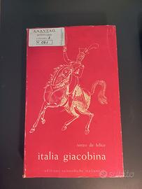 Renzo De Felice "Italia giacobina"