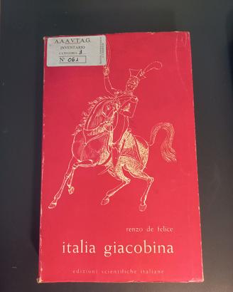 Renzo De Felice "Italia giacobina"