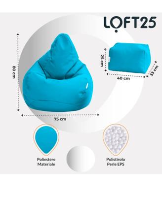 sacchi pouf giganti