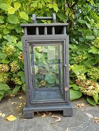 Lanterna in legno massiccio