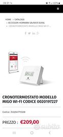 Cronotermostato wi-fi nuovo