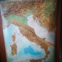 cartina geografica italia anno 1977