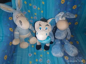 3 peluche Asinello SSC NAPOLI Napolimania