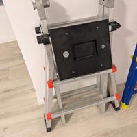 Scala telescopica multiposizione (2x6 pioli)