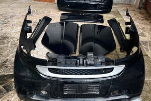 Kit  completo plastiche nere Smart 451