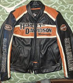 Giacca pelle harley davidson originale