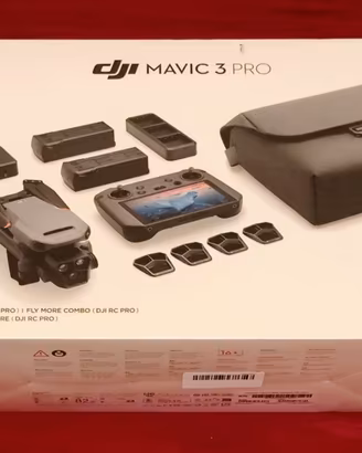 DJI MAVIC 3 PRO+DJI RC Pro¹  NUOVO imballato