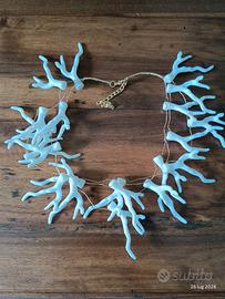 collana di rametti corallo 
