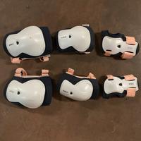 Oxelo Set protezioni Roller Skate Rosa TG S