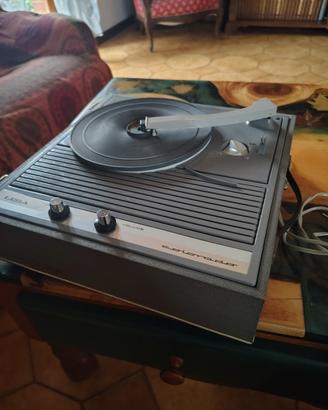 Giradischi Portatile Vintage Lesa Colorado Anni 60